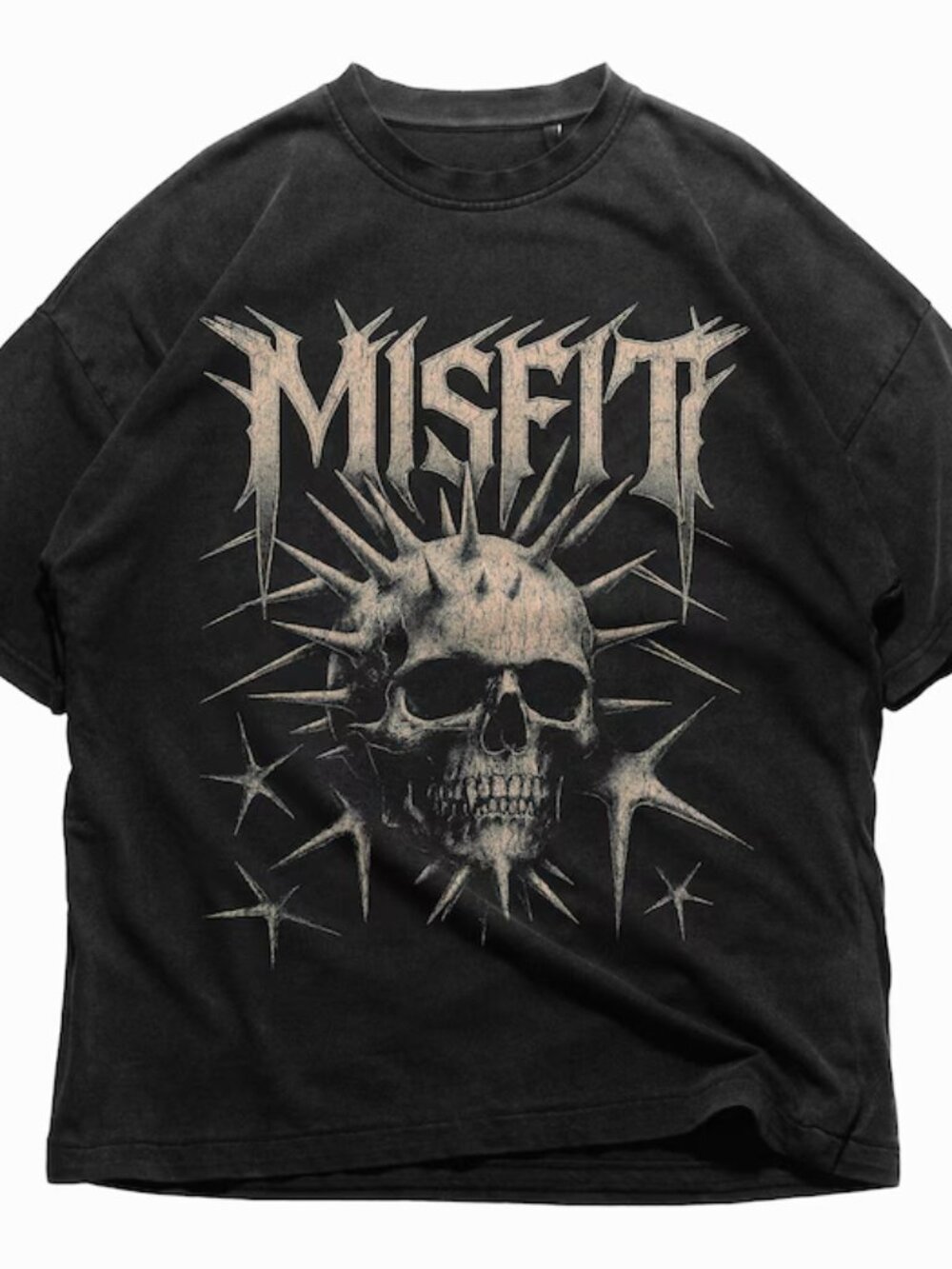Skull Graphic Tee, Unisex Heavy Cotton T-Shirt
